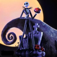 Disney - Statua Jack Nightmare Before Christmas Tim Burton - Prodotto Ufficiale 